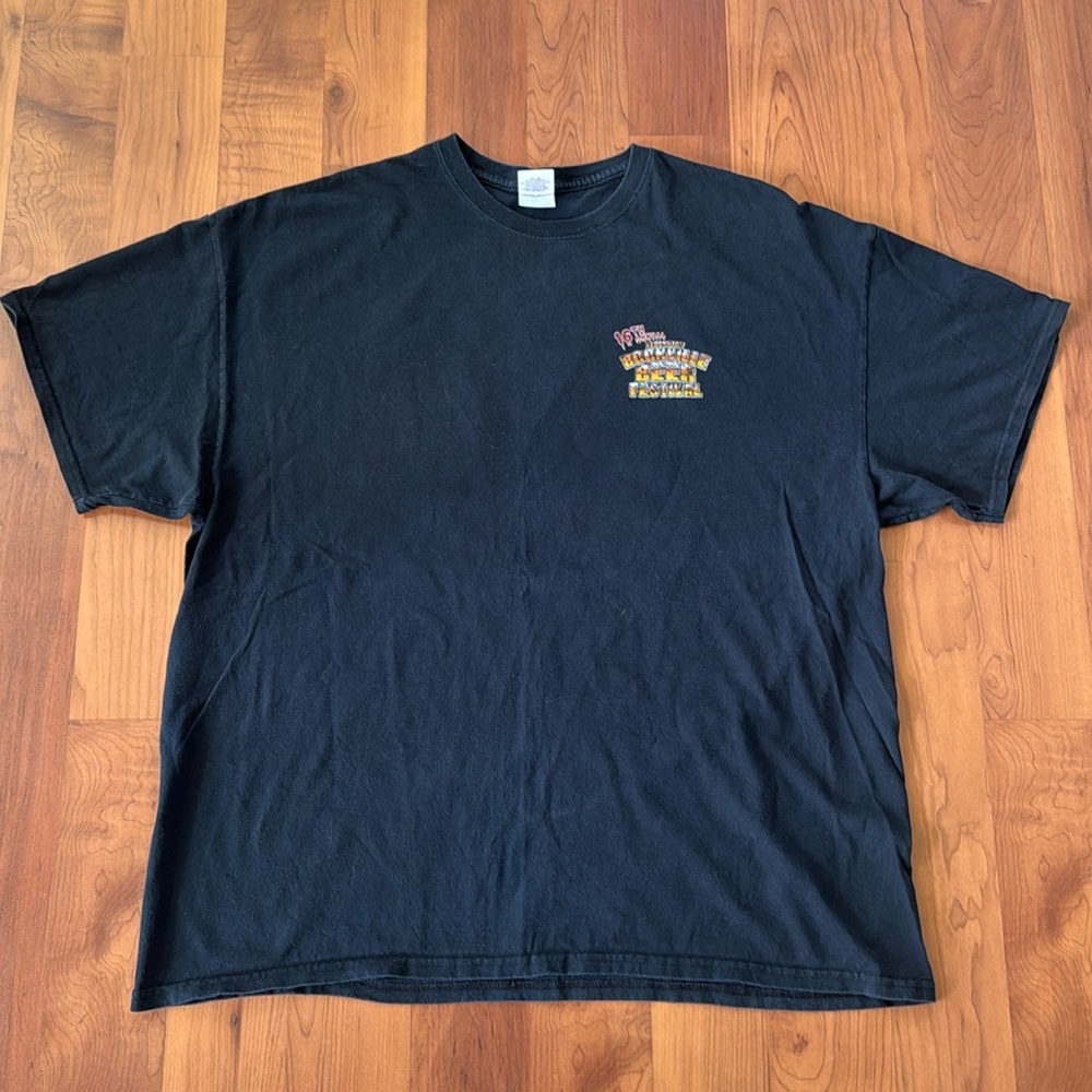 Bookville Beer Festival T Shirt Zombie Apocalypse May 2012
